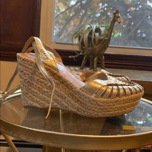 Gold detailed Steve Madden espadrilles